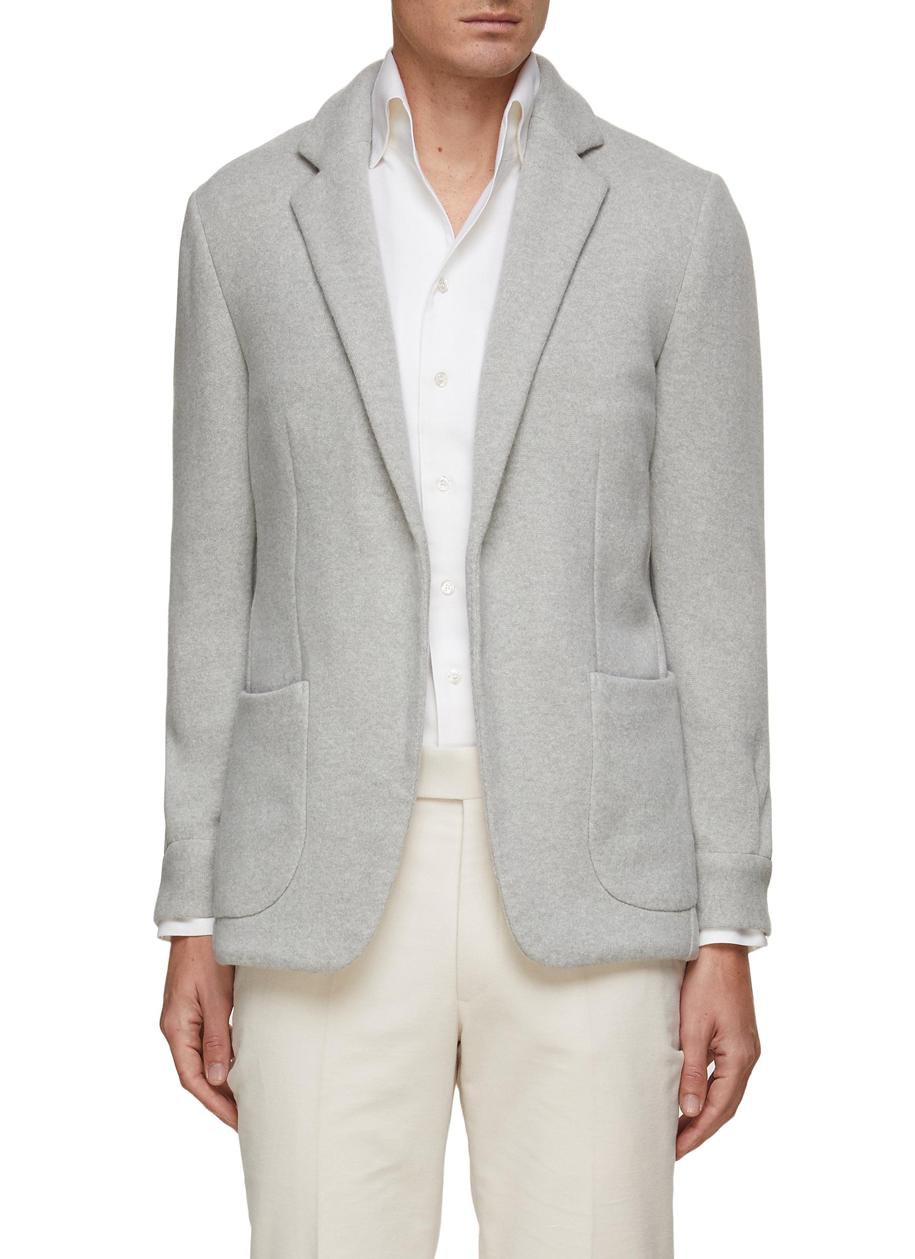 MAGNUS \u0026 NOVUS | Notch Lapel Wool Knit 