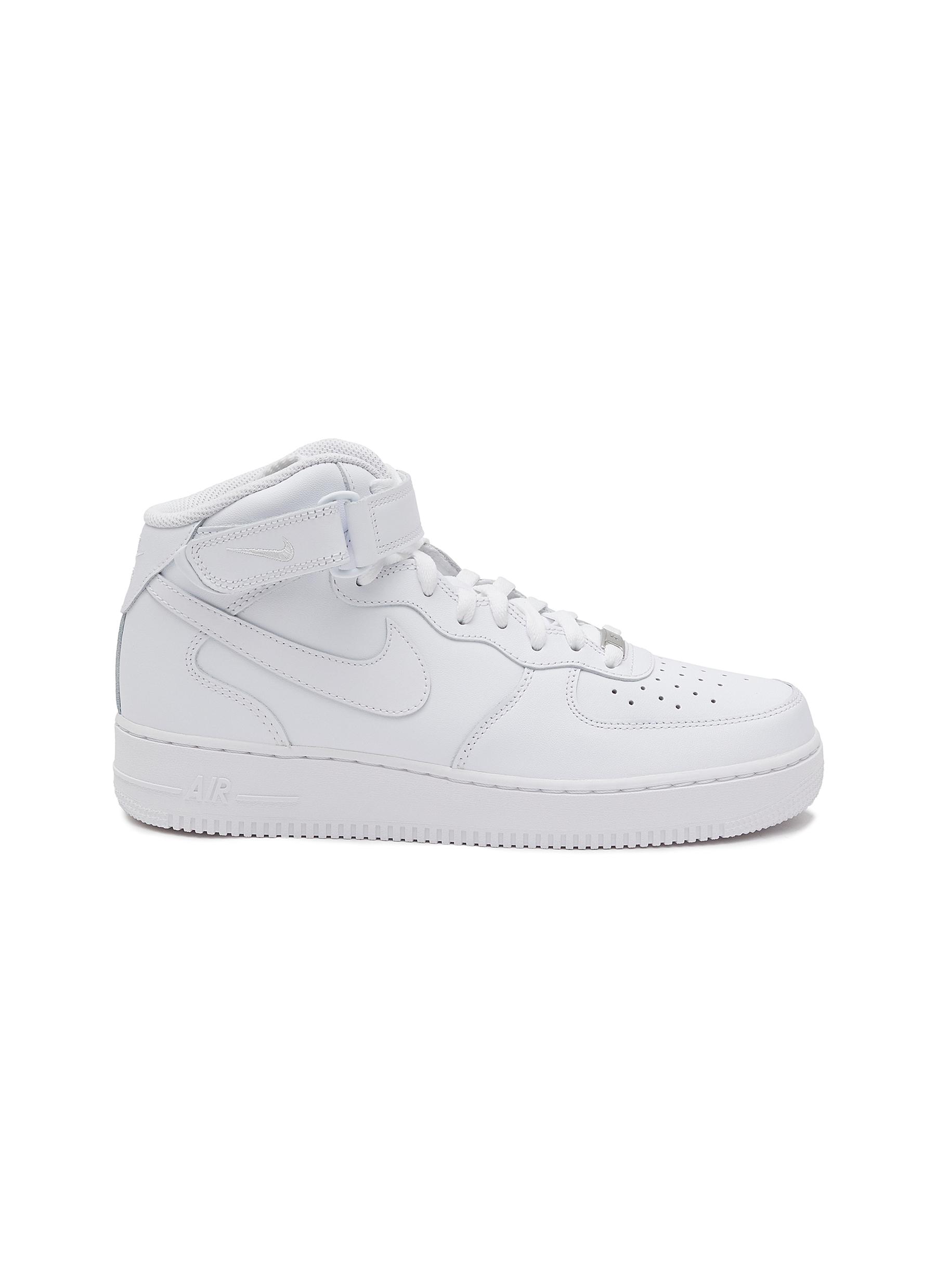 NIKE, 'AIR FORCE 1 MID '07' HIGH TOP LACE UP SNEAKERS