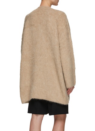 Back View - Click To Enlarge - TOTEME - OVERSIZED ALPACA CARDIGAN