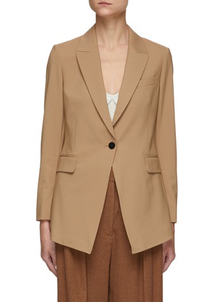 Main View - Click To Enlarge - THEORY - ‘Etiennette’ Single Breasted Wool Blazer
