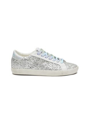 Main View - Click To Enlarge - SAM EDELMAN - Aubrie Mini' Distressed Glitter Toddler and Kids Sneakers
