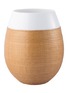 Main View - Click To Enlarge - SHANG XIA - Medium Woven Bamboo Porcelain Vase