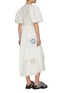 Back View - Click To Enlarge - SEA NEW YORK - ‘Violette' crochet patch puff sleeve dress