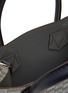 Detail View - Click To Enlarge - MOREAU - ‘Suite Junior' logo print leather tote