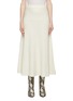 Main View - Click To Enlarge - GABRIELA HEARST - Contrast crochet stitch cashmere midi skirt