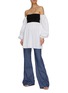 Figure View - Click To Enlarge - GABRIELA HEARST - ‘Dora' off-shoulder balloon sleeve top