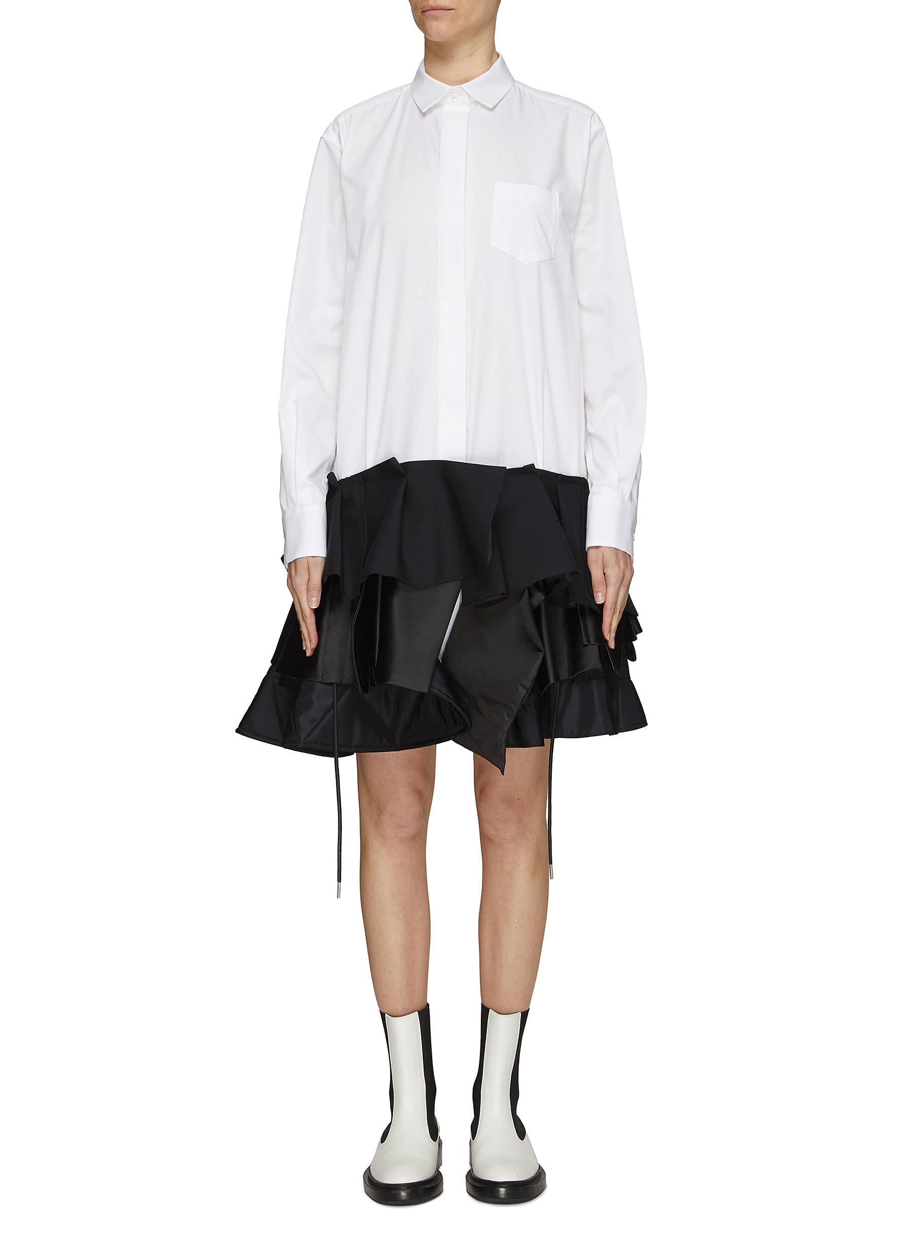 SACAI | CLASSIC COTTON POPLIN SHIRT 