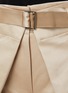  - SACAI - Belted layered workwear shorts
