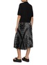 Back View - Click To Enlarge - SACAI - Leopard print overlayer knitted top