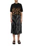 Main View - Click To Enlarge - SACAI - Leopard print overlayer knitted top