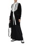 Figure View - Click To Enlarge - SACAI - Deconstructed strip placket long cardigan