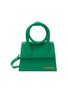 Main View - Click To Enlarge - JACQUEMUS - ‘Le Chiquito Noeud' logo appliqué top handle leather bag