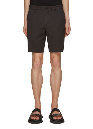 Main View - Click To Enlarge - RAG & BONE - ‘PERRY’ FLAT FRONT SEERSUCKER SHORTS