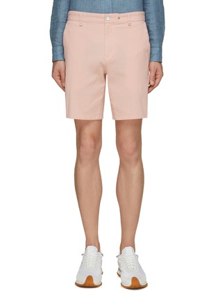 Main View - Click To Enlarge - RAG & BONE - ‘PERRY’ FLAT FRONT SEERSUCKER SHORTS