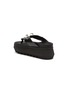  - SACAI - Pierced platform leather thong sandals