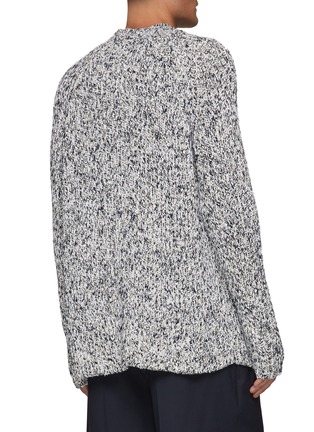 Back View - Click To Enlarge - THE ROW - ‘Egil' cotton cashmere blend melange sweater