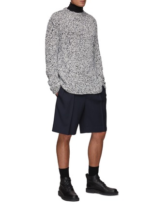 Figure View - Click To Enlarge - THE ROW - ‘Egil' cotton cashmere blend melange sweater