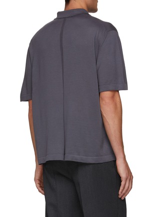 Back View - Click To Enlarge - THE ROW - ‘Elixen' cotton blend polo shirt