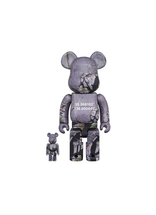 Main View - Click To Enlarge - BE@RBRICK - x Benjamin Grant Overview 'Tokyo' 400% + 100% BE@RBRICK Set