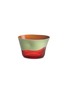 Main View - Click To Enlarge - NASON MORETTI - Dandy Glass Small Bowl — Pea Green/Orange