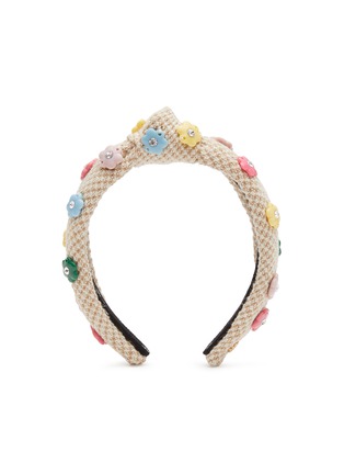 Main View - Click To Enlarge - LELE SADOUGHI - FLORAL CHARM KNOTTED KIDS HEADBAND