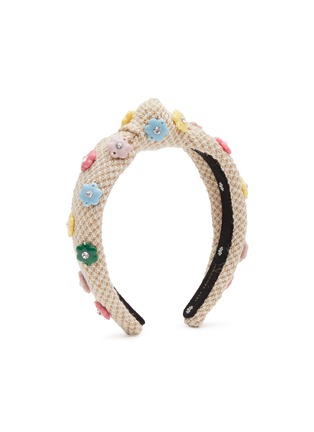 Figure View - Click To Enlarge - LELE SADOUGHI - FLORAL CHARM KNOTTED KIDS HEADBAND