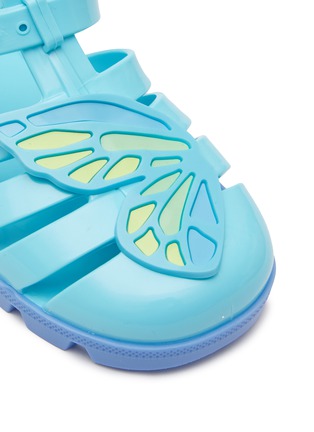 Detail View - Click To Enlarge - SOPHIA WEBSTER - BUTTERFLY JELLY KIDS CAGED SANDALS