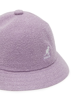Detail View - Click To Enlarge - KANGOL - Toddler/Kids Textured Bermuda Bucket Hat