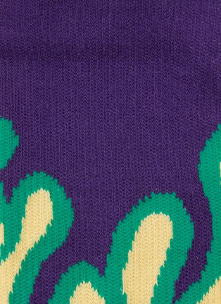 Detail View - Click To Enlarge - SOCKSSS - ‘AGASSI’ STRETCH ORGANIC COTTON BLEND SOCKS