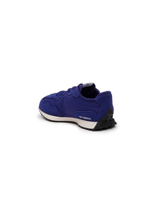 Figure View - Click To Enlarge - NEW BALANCE - ‘327’ ELASTIC LACE LOGO TODDLER RUNNERS