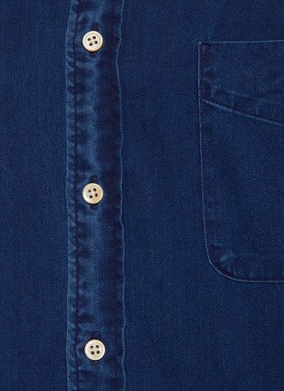 - TOMORROWLAND - Chest Pocket Detail Twill Band Collar Shirt