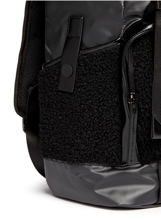 Detail View - Click To Enlarge - UTC00 - Bouclé pocket backpack
