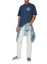 Figure View - Click To Enlarge - DENHAM - Saint Bandana Graphic Boxy Cotton Crewneck T-Shirt