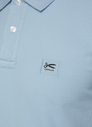  - DENHAM - Regency' Logo Patch Slim Fit Polo Shirt