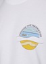  - DENHAM - Praia' Circular Beach Print Cotton Crewneck T-Shirt