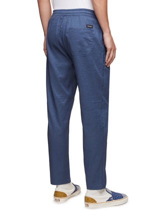 Back View - Click To Enlarge - DENHAM - ‘Carlton' elastic waist lounge pants