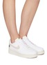 Figure View - Click To Enlarge - NIKE - ‘AIR FORCE 1 '07 SE NEXT NATURE’ LOW TOP LACE UP SNEAKERS