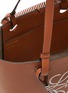 Detail View - Click To Enlarge - LOEWE - Anagram print small leather tote