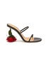 Main View - Click To Enlarge - LOEWE - Rose heel leather sandals