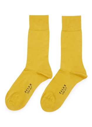Main View - Click To Enlarge - FALKE - Cool' Cotton Blend Crew Socks