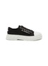 Main View - Click To Enlarge - VIRÓN  - ‘1968’ LOW TOP LACE UP CANVAS SNEAKERS