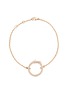 Main View - Click To Enlarge - REPOSSI - Antifer' Diamond 18k rose gold chain bracelet