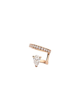 Main View - Click To Enlarge - REPOSSI - Serti sur Vide' diamond rose gold earcuff