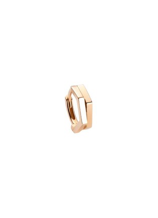 Main View - Click To Enlarge - REPOSSI - Antifer' 18k rose gold double row earring