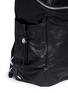 Detail View - Click To Enlarge - ALEXANDER WANG - 'Wallie' waxy paper leather backpack