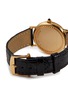  - LANE CRAWFORD VINTAGE COLLECTION - BREGUET silver dial 18k gold case alligator strap lady watch