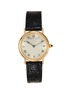 Main View - Click To Enlarge - LANE CRAWFORD VINTAGE COLLECTION - BREGUET silver dial 18k gold case alligator strap lady watch