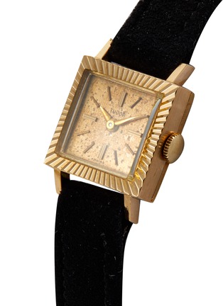 Tudor 18k gold discount watch