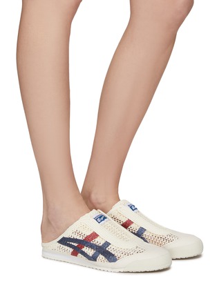 Figure View - Click To Enlarge - ONITSUKA TIGER - ‘Mexico 66 Sabot' woven mules
