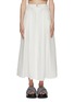 Main View - Click To Enlarge - LE KASHA - Belted Linen Maxi Skirt